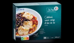 Cabillaud sauce vierge et duo de riz camarguais*Picard Hot