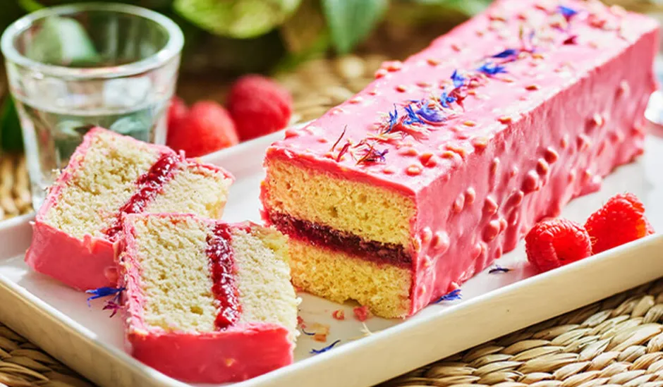 Cake vanille framboise façon rocher*Picard New