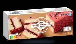 Cake vanille framboise façon rocher*Picard New