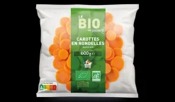 Carottes en rondelles bio, France*Picard New