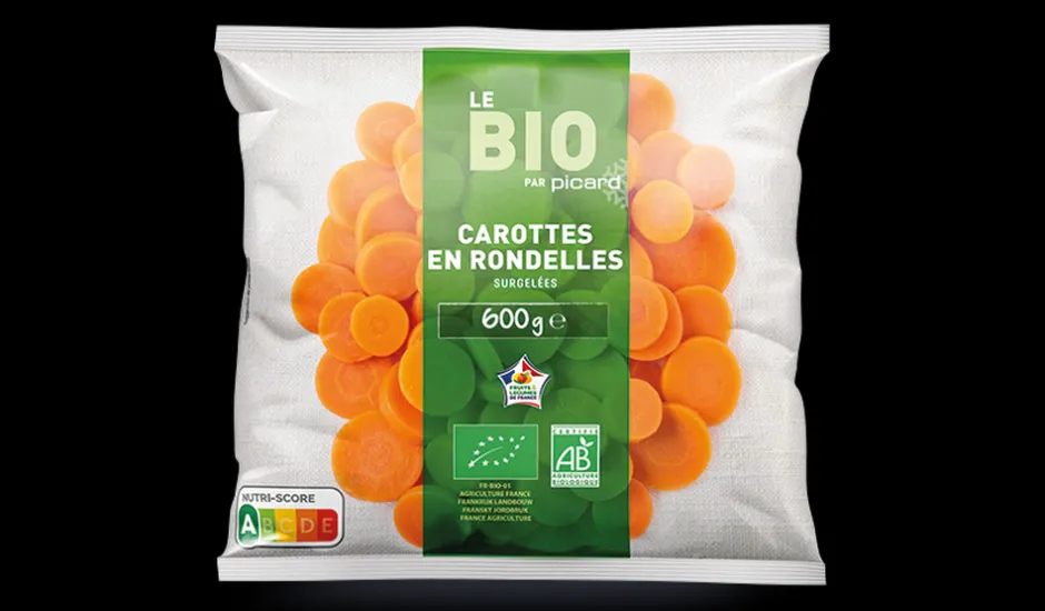 Carottes en rondelles bio, France*Picard New