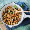 Champignons cuisinés à l'huile d'olive vierge 2,3%*Picard Hot