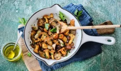 Champignons cuisinés à l'huile d'olive vierge 2,3%*Picard Hot
