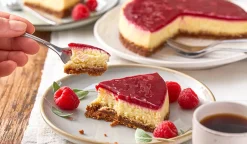 Cheesecake à la framboise, 6 parts*Picard Discount
