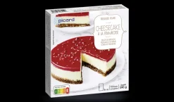 Cheesecake à la framboise, 6 parts*Picard Discount