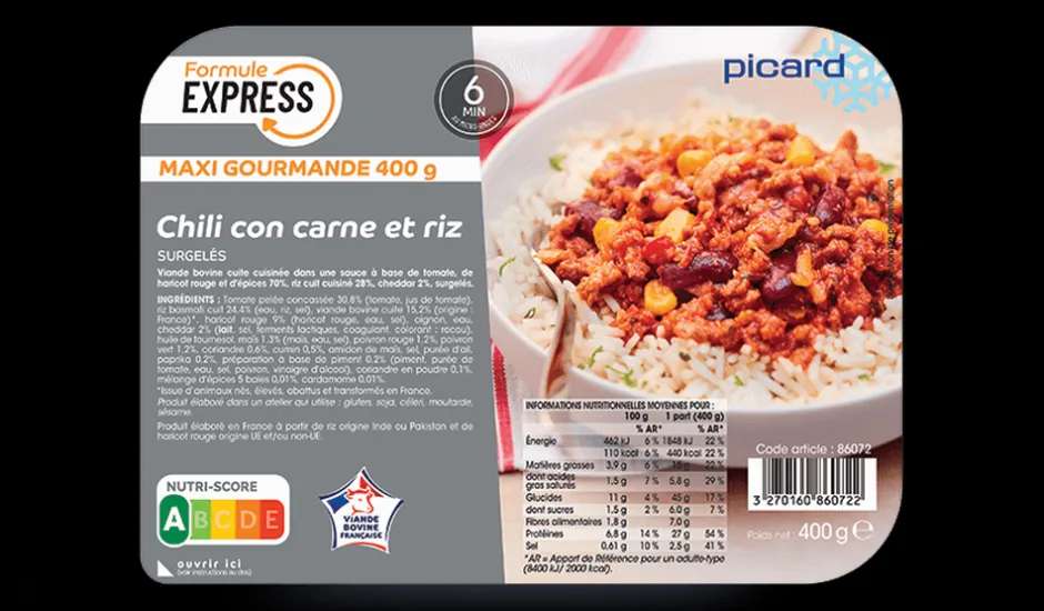 Chili con carne individuel*Picard
