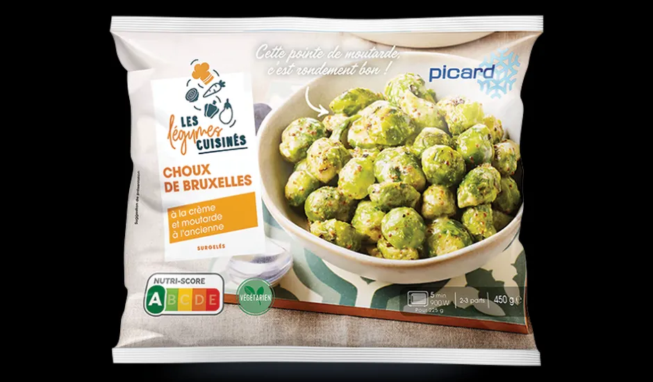 Choux de Bruxelles à la crème et moutarde*Picard Discount