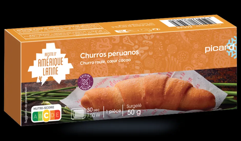 Churros peruanos, churro roulé, cœur cacao*Picard Outlet