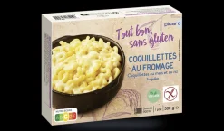 Coquillettes au fromage, coquillettes maïs et riz*Picard Sale