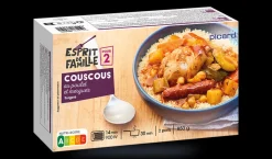 Couscous royal au poulet et merguez 2 parts*Picard Hot