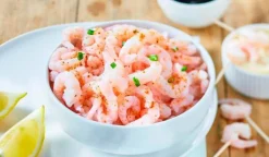 Crevettes nordiques cuites décortiquées MSC*Picard Discount