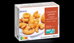 Crevettes panées, 10 à 12 pièces, élevées Equateur*Picard Clearance