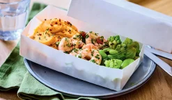 Crevettes purée de patate douce, légumes verts*Picard Outlet