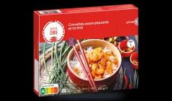 Crevettes sauce piquante et riz thaï*Picard Best