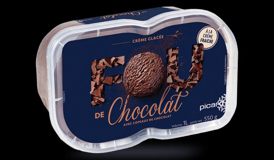 Crème glacée chocolat avec pépites de chocolat*Picard Clearance