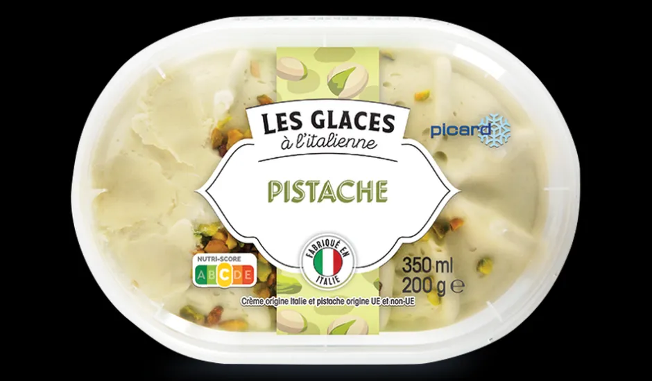 Crème glacée pistache à l'italienne*Picard Discount