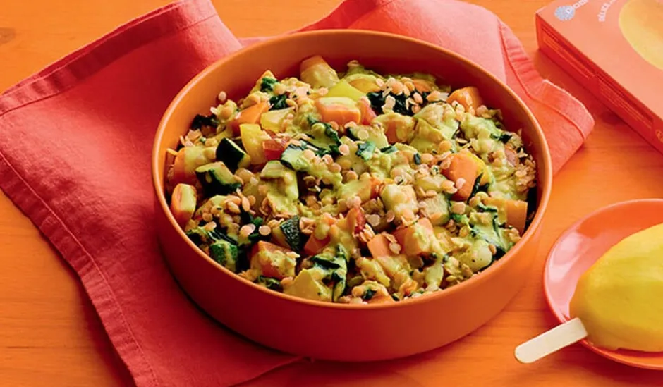 Curry de lentilles corail et légumes*Picard Sale