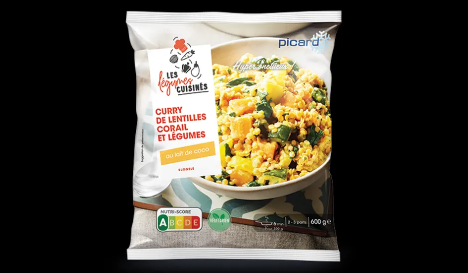 Curry de lentilles corail et légumes*Picard Sale