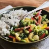 Curry vert de légumes et riz thaï*Picard Sale