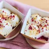 Dessert vanille-fruits rouges,biscuit moelleux*Picard Discount