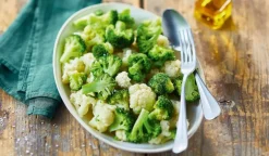 Duo de fleurettes bio (brocoli et chou-fleur)*Picard