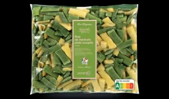 Duo haricots plats verts et beurre, coupés*Picard Sale