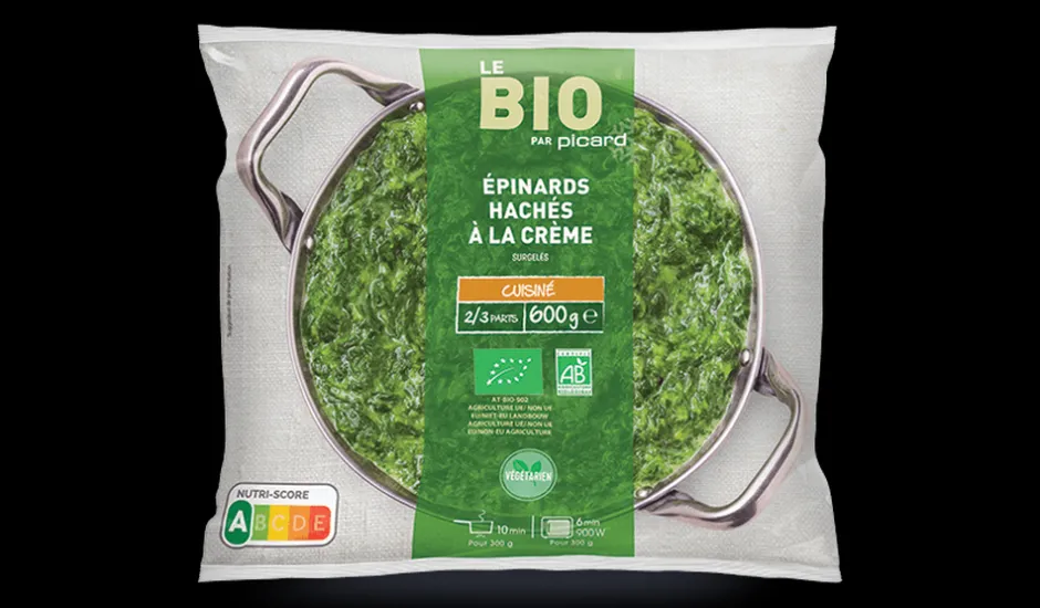 Epinards hachés à la crème bio*Picard Sale