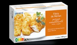 Filets de merlan,panure croustillante,4 à 6 filets*Picard Sale