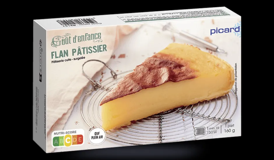 Flan pâtissier, 1 part*Picard New