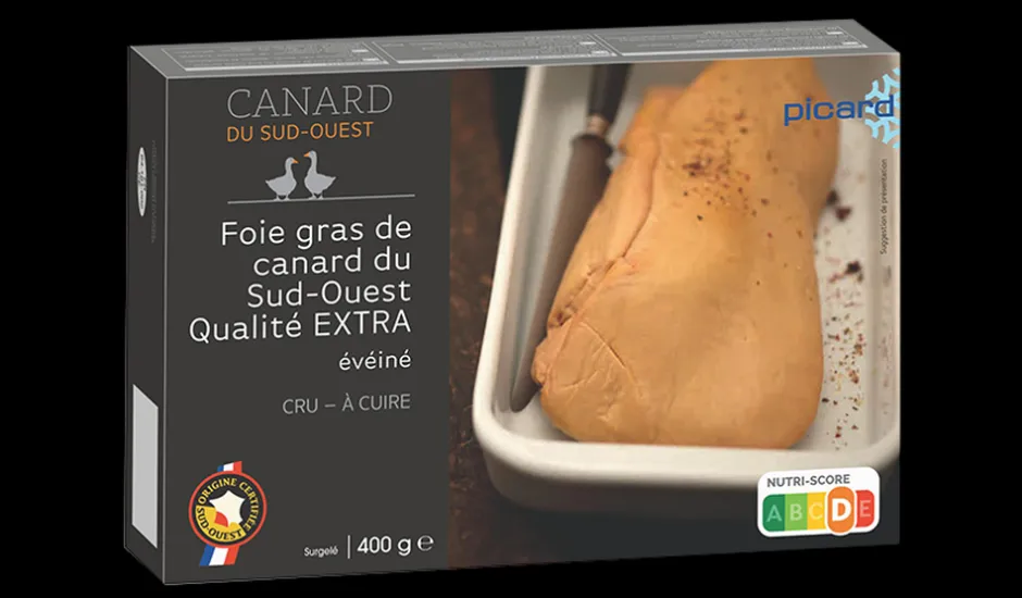 Foie gras cru de canard du Sud-Ouest qualité extra*Picard Online