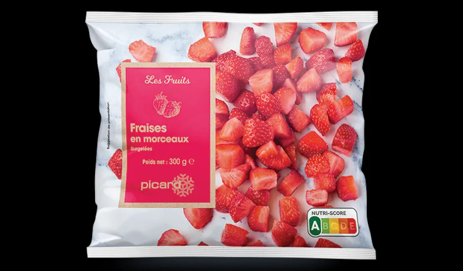 Fraise en morceaux, Egypte*Picard Best