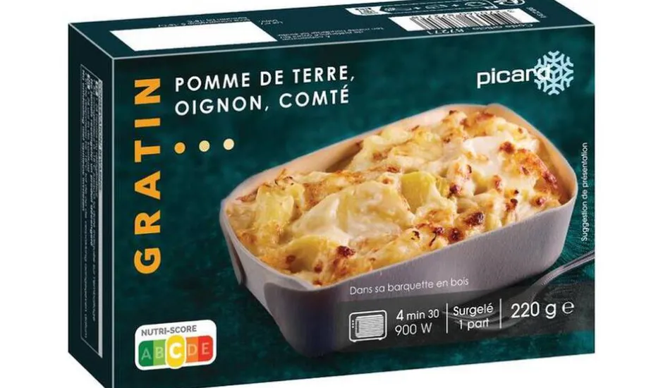 Gratin de pomme de terre, oignon, comté*Picard