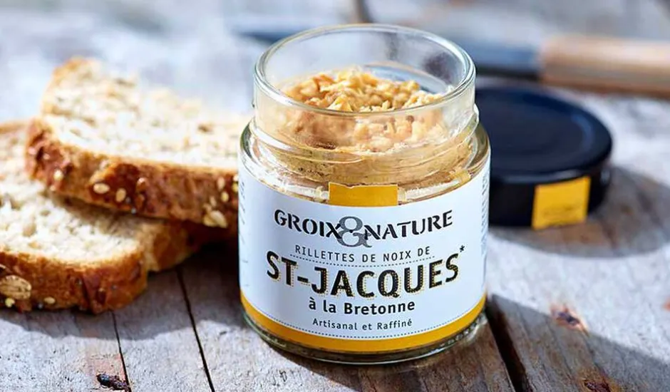 Groix et Nature Rillettes de Noix de St Jacques*Picard Hot