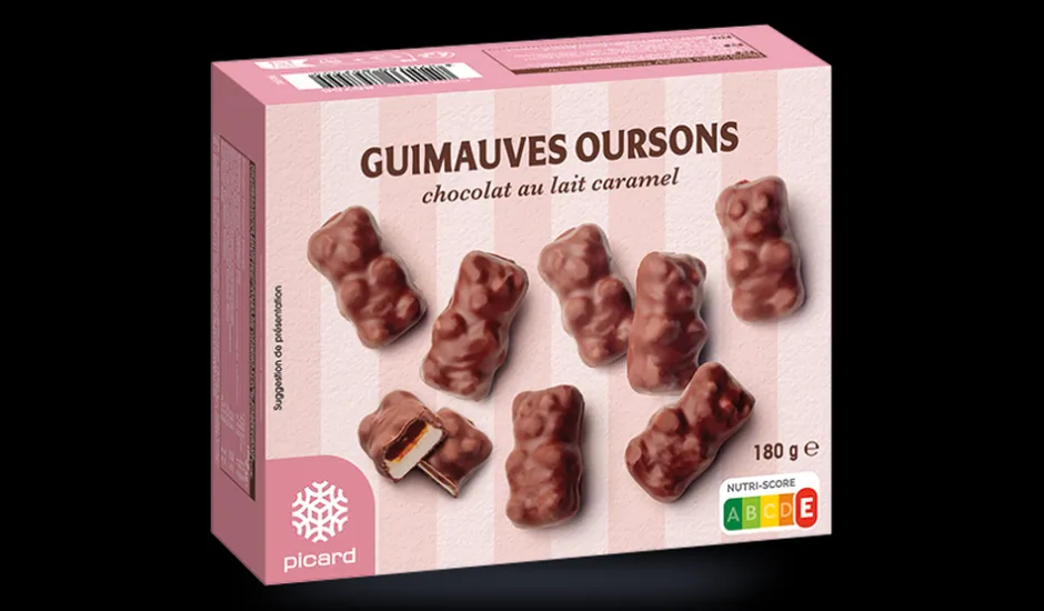 Guimauves oursons choc lait caramel*Picard Best