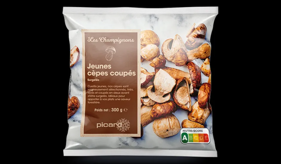 Jeunes cèpes coupés*Picard Outlet