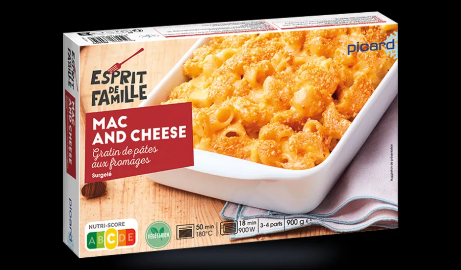 Mac and cheese gratin de pâtes aux fromages*Picard Outlet
