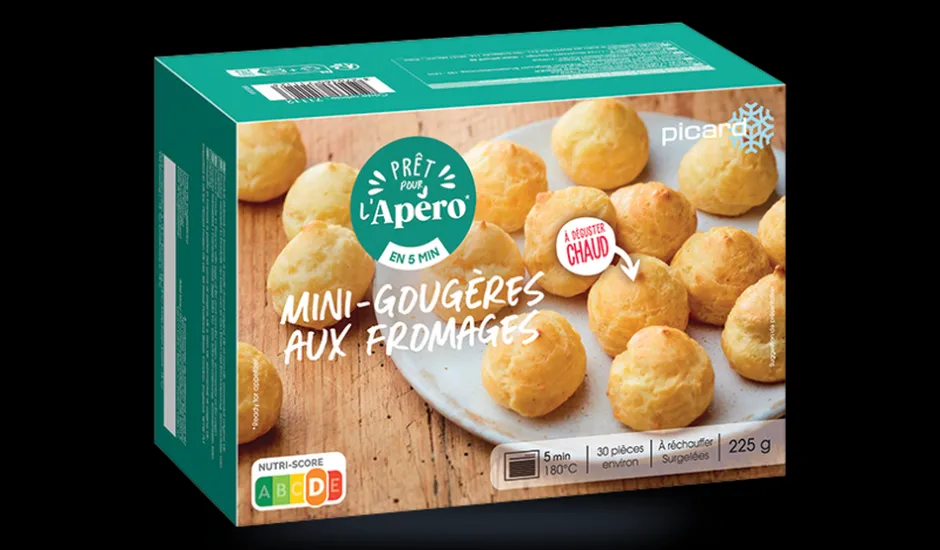Mini-gougères au fromage, 30 pièces environ*Picard Hot