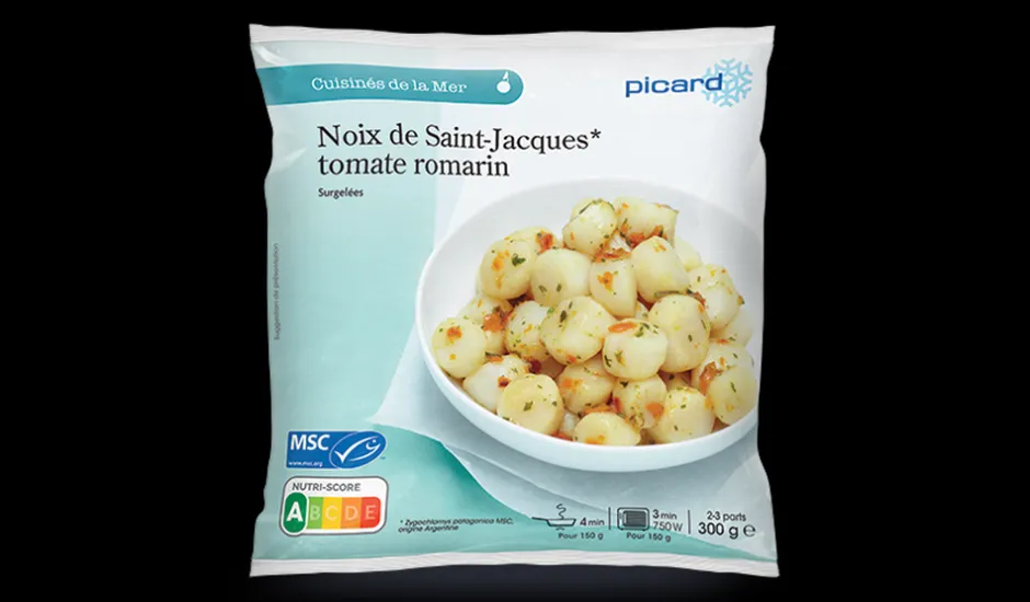 Noix de Saint-Jacques tomate romarin MSC*Picard