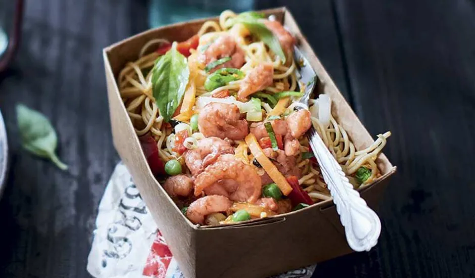 Noodle box crevettes sauce curry rouge*Picard Outlet