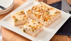 Nougat glacé, crème au nougat, biscuit aux amandes*Picard Outlet
