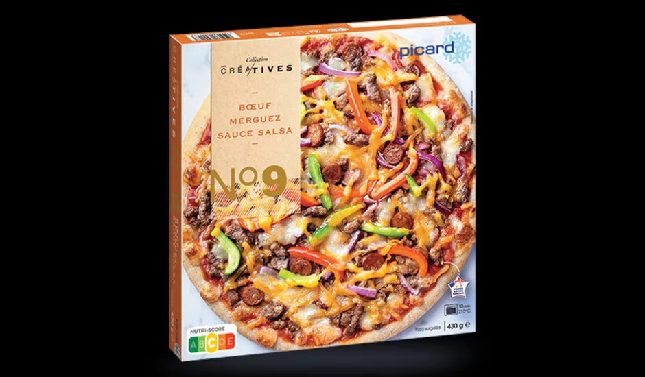 Pizza bœuf, merguez, sauce salsa*Picard Outlet