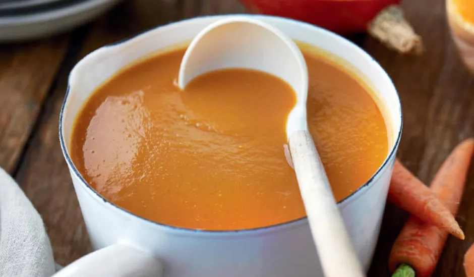 Potage courge butternut, patate douce, carotte*Picard