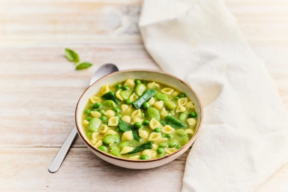 Potage minestrone légumes verts et légumineuses*Picard Hot