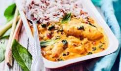 Poulet au curry et au lait de coco, duo de riz*Picard Outlet