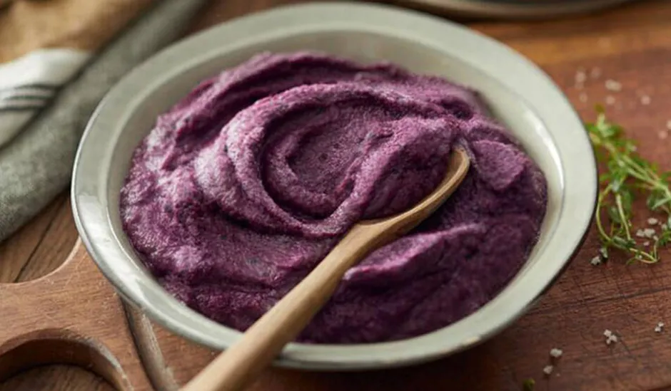 Purée carotte violette,carotte jaune, lait de coco*Picard Hot