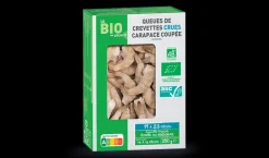 Queue crevette crue ASC carapace coupée bio, HND*Picard Discount