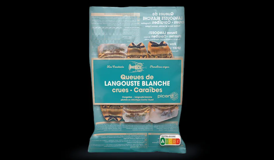 Queues langouste blanche, Caraïbes, crues, 3 à 4 p*Picard New