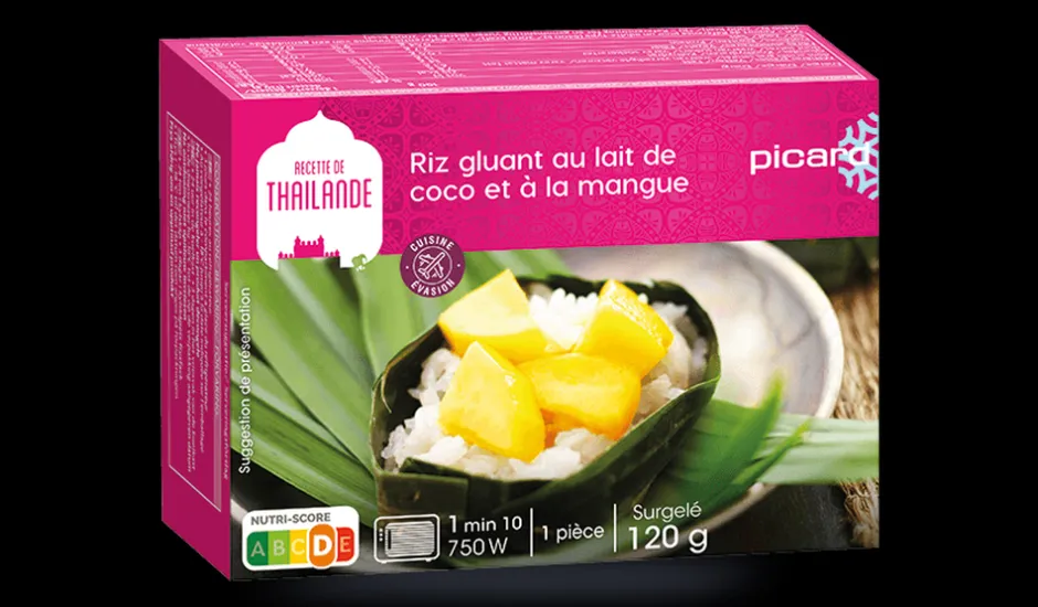 Riz gluant au lait de coco et à la mangue*Picard Online