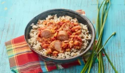 Rougail saucisse, riz lentilles cuisinées*Picard Clearance