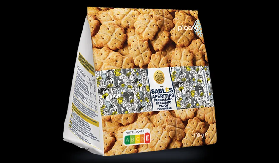 Sablés apéritifs Parmigiano Reggiano pavot*Picard Best